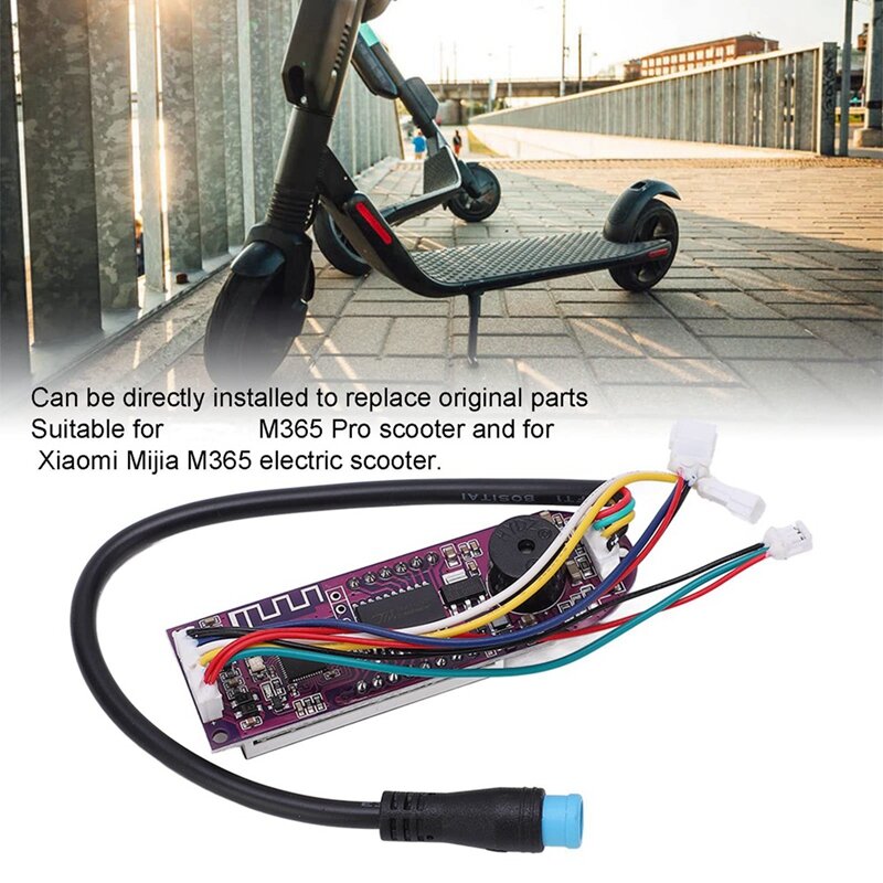 Electric Scooter Circuit Board For Xiaomi MIJIA M365 Pro Scooter Dashboard+Cover+42V 2A Adapter Replacement Accessories EU Plug