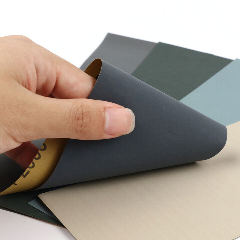 Przystępny cenowo nowy trwały i praktyczny papier ścierny do lakierów 23*9.3cm karborundu doskonały elastyczny wodoodporny