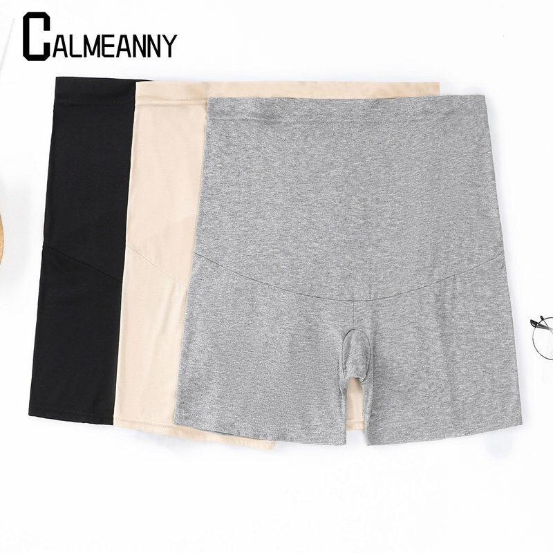 Clothes for Pregnant Women 2023 Summer New Style Fashion Comfortable Underpants Elastic Waist Belly High Waist Short Leggings