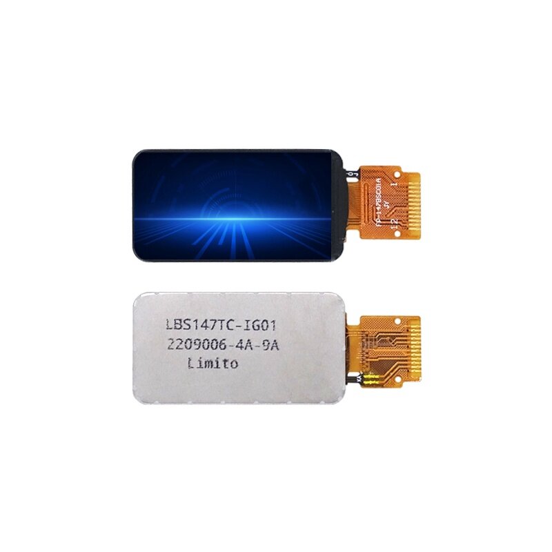 1.47 inci layar tampilan HD TFT IPS modul LCD 172*320 antarmuka SPI ST7789 driver 172X320 1.1 47; LCD warna;