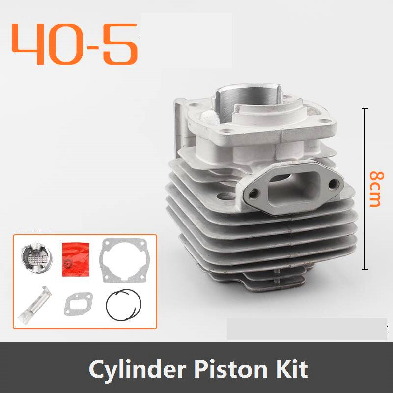 Kit cylindre-Piston 40mm, bloc 40-5, tondeuse, débroussailleuse, pièce de moteur à essence, puissance de course