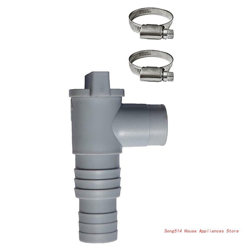 Pool Filter Pump Adapter PVC On/Off Plunger  Swimming Pool Hose Adapter for 32mm Hose Connection Pool Accessories 95AC