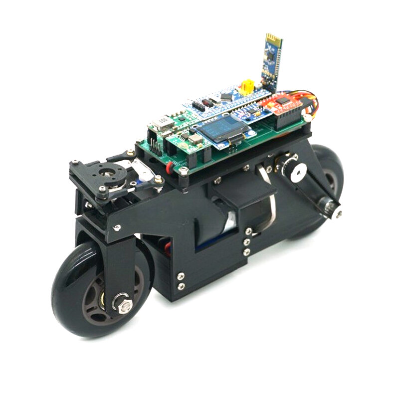 RC Tank 3D Printing Bike Cubli Balance Motorcycle APP Control 2WD Robotic Car for STM32 Programmable Robot Kit Robot Car Project