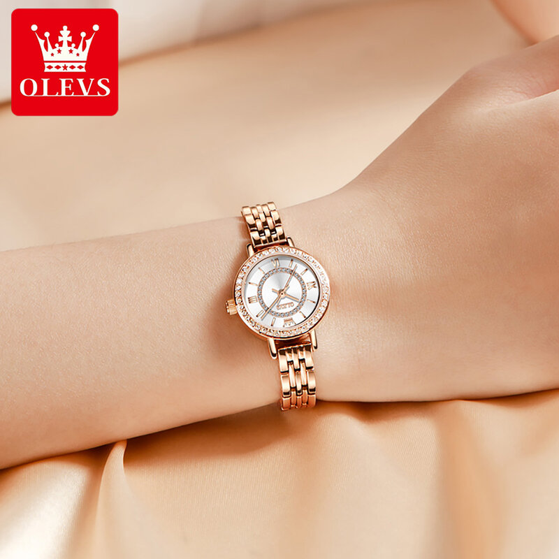 Mode Ultra-Dunne Dames Armband Horloge Topmerk Luxe Diamant Waterdichte Vrouwen Horloges Elegante Vrouw Quartz Horloge Cadeau