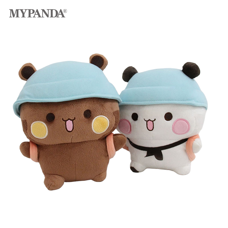 Cute Expression Package Doll Bubu Dudu peluche Yier Panda Bear Plushie Doll Soft peluche Decor giocattolo per bambini regalo