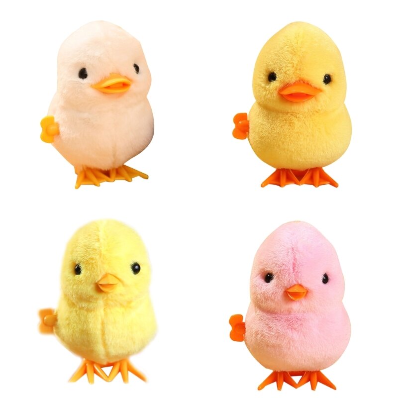 Wind Up Toy Chicken Duck Animal for Kids Party Favor Goody Bag Filler Toy