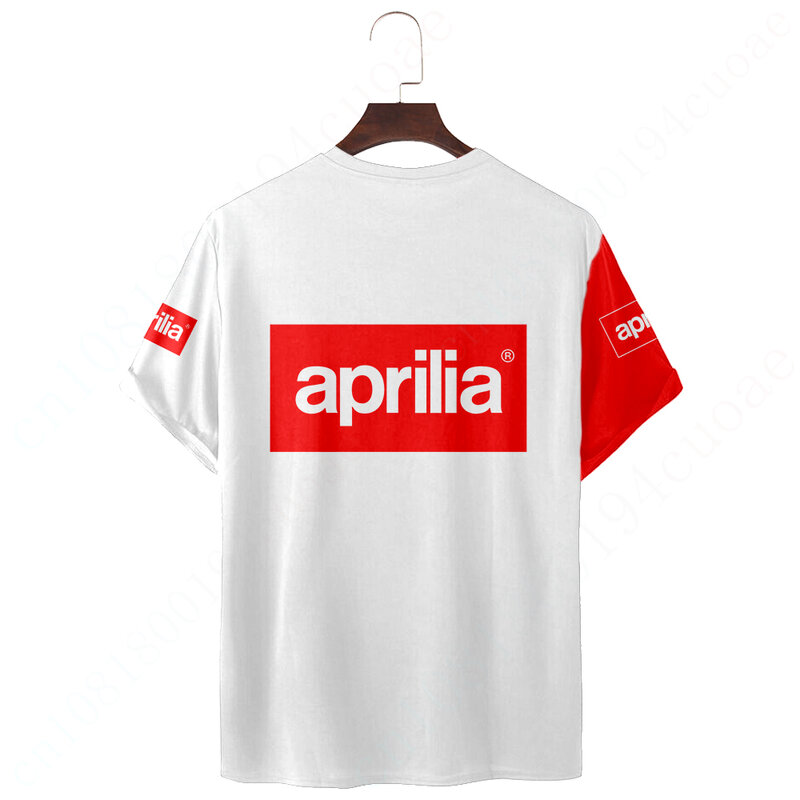 Aprilia T-shirts Unisex Clothing Breathable Tee Top Casual Oversized T-shirt Harajuku Short Sleeve Anime T Shirt For Men Women