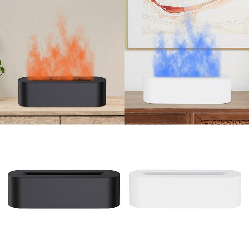 Flame Diffuser Humidifier Essential Oil Diffuser with Timer USB Aroma Diffuser Air Humidifier for Bedroom Office Yoga Decoration