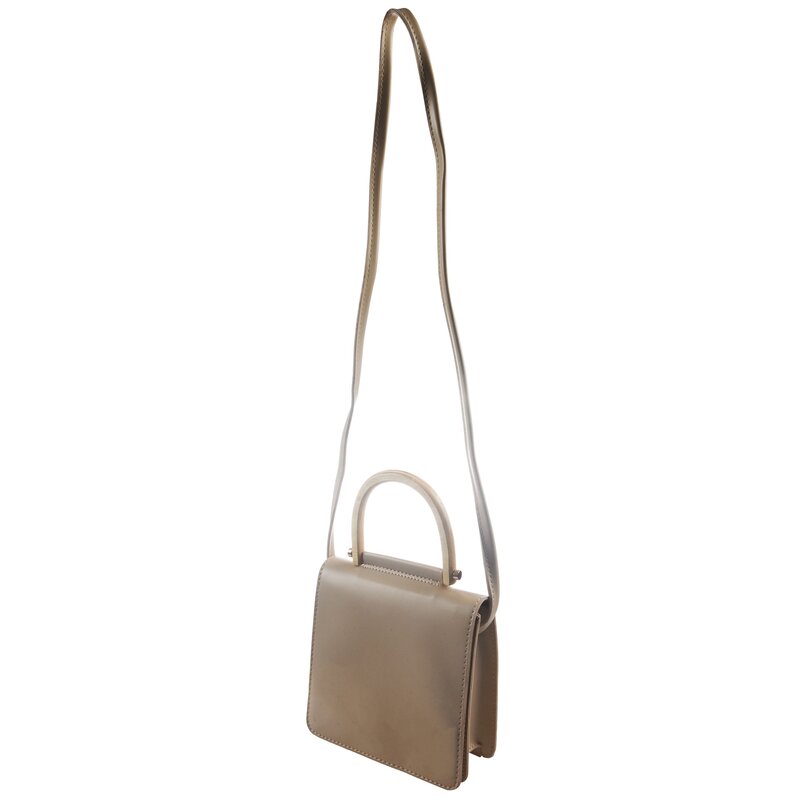 Женский клатч, элегантная сумка с деревянной ручкой, женская маленькая сумка через плечо с клапаном
