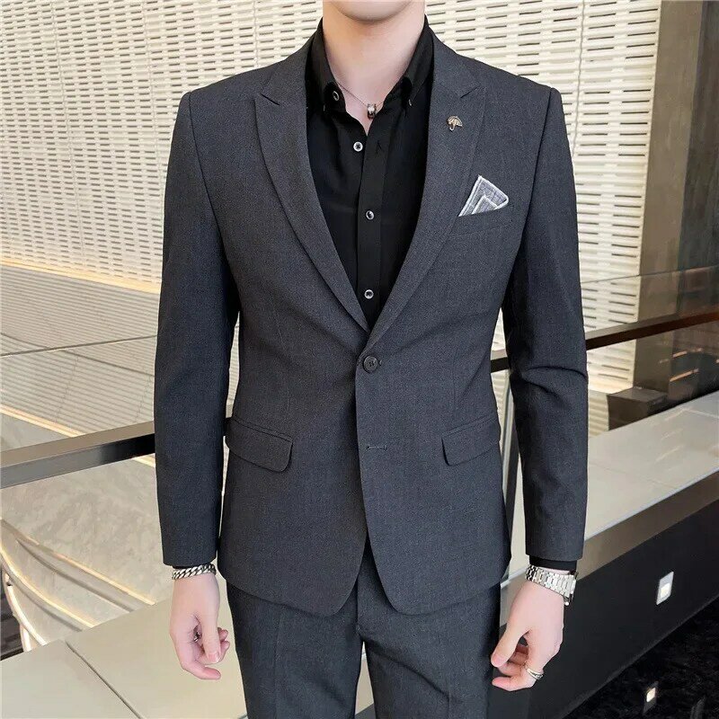M520 groom suit suit men wedding dress korean style
