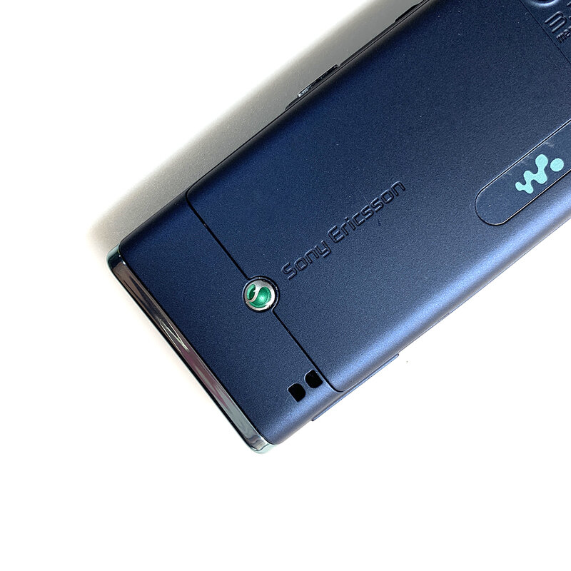 Оригинальный мобильный телефон-слайдер Sony Ericsson W595, 3G, телефон с диагональю экрана 2,2 дюйма TFT, камера 320 МП, p @ 15fps, Bluetooth, FM-радио