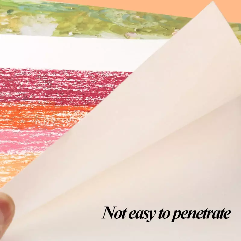 Kuelox pastele olejne szkicownik do malowania A4/8K kreda kredka papier do malowania Macaron Morandi intensywny kolor akcesoria do malowania ucznia