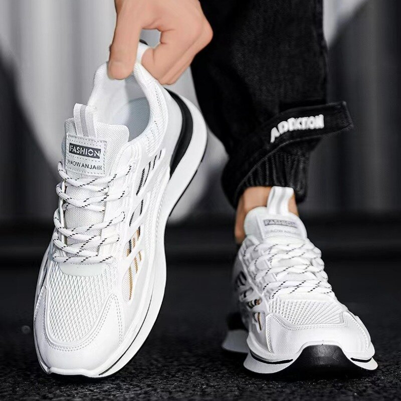 2024 New Men's Sneakers Lightweight Wear-resistant Non-slip Running Shoes High Quality Outdoor Casual Shoes Zapatillas De Hombre