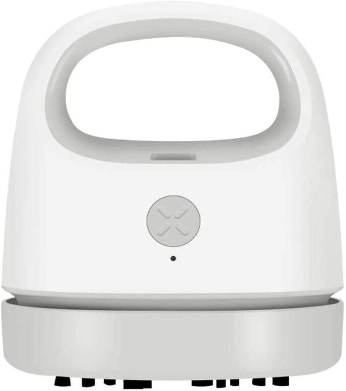 Aspirador de pó desktop com carregamento usb & sucção de modo duplo, mini vácuo para poeira, teclados, migalhas, cabelo, papel