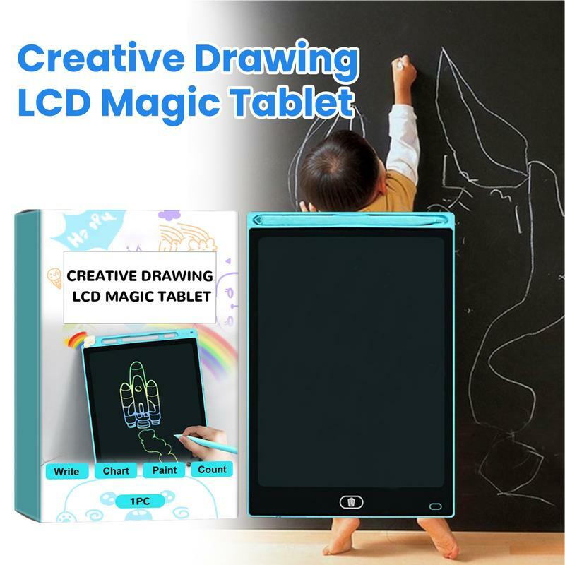 Tablero de dibujo electrónico para niños, tablero de escritura con pantalla LCD de 8,5 pulgadas, tabletas de dibujo gráfico Digital, almohadilla de escritura a mano electrónica