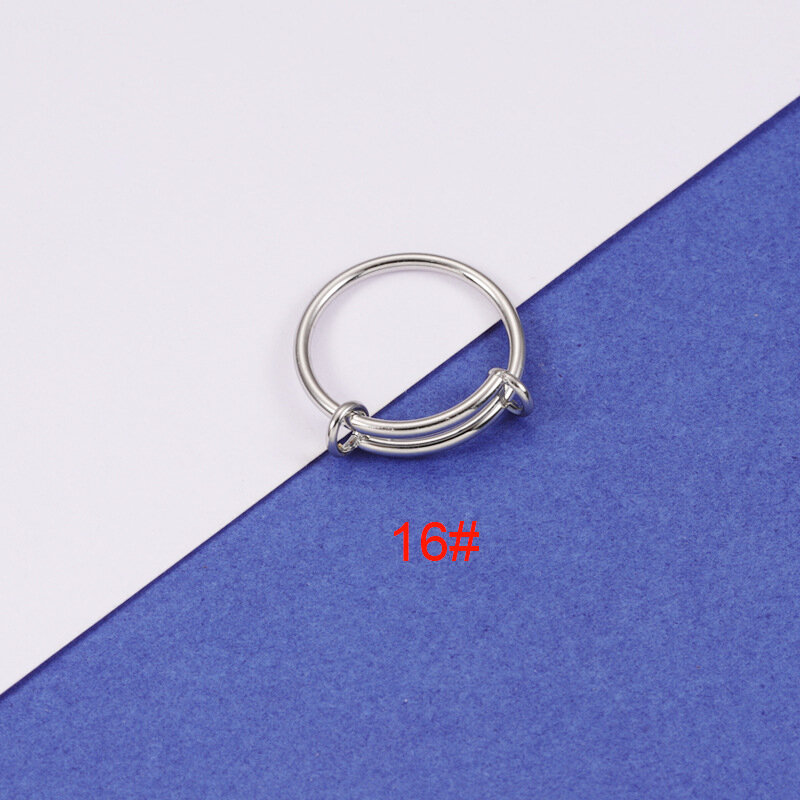 5ชิ้น/ล็อตแฟชั่นแหวนสแตนเลสกระจกภาษาโปลิชคำแหวนสำหรับคนรักของขวัญทำเครื่องประดับอุปกรณ์เสริม