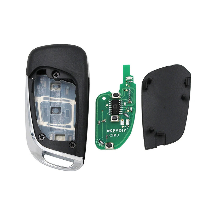 KEYDIY-mando a distancia de 2 botones para KD900/URG200/KD-X2/KD-MAX, programador de llaves, Serie B, Original, B11-2, lote de 5 unidades