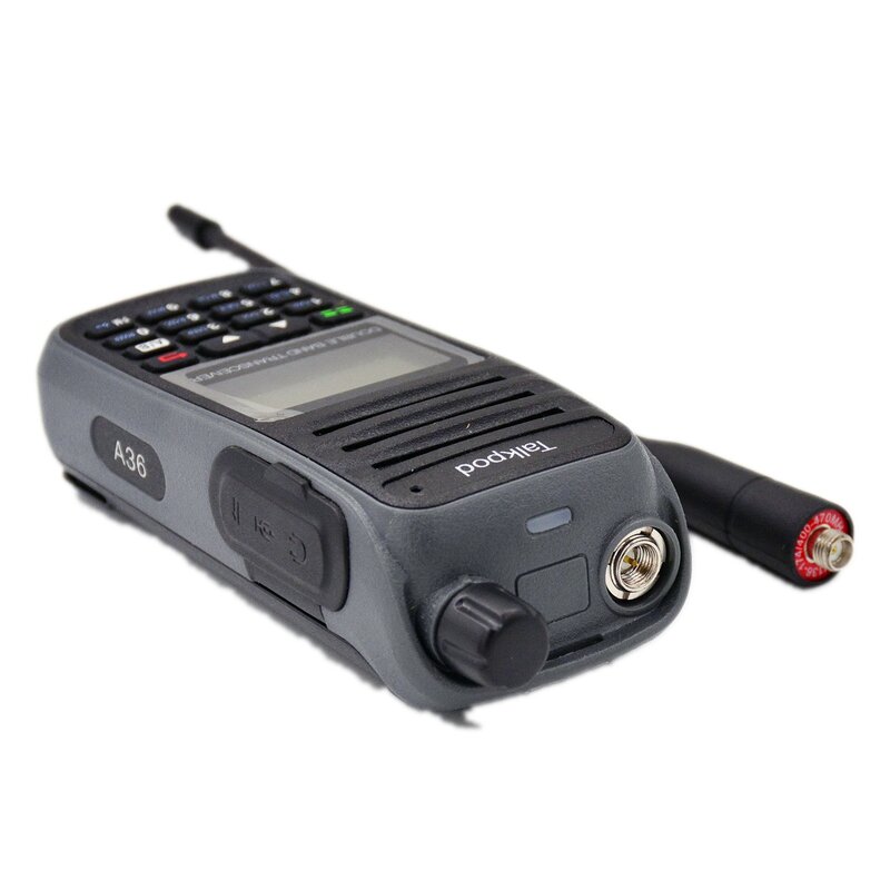 Talkpod-A36 Rádio em dois sentidos, 5W, VHF, UHF, BAND DUAL, Teclado DTMF, Porta USB C, HAM, Transistor FM, Interfone sem fio