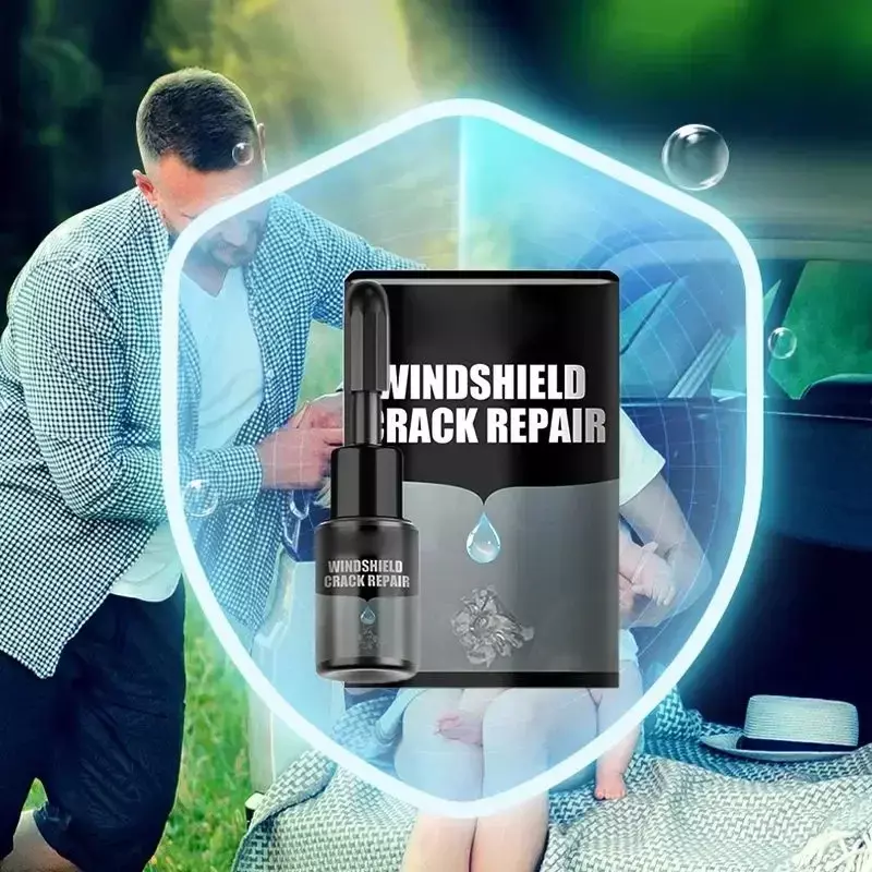 Auto Voorruit Crack Reparatie Vloeistof Raam Reparatie Hars Windscherm Kras Crack Herstellen Vloeistof Glas Uitharding Lijm Auto Accessoires