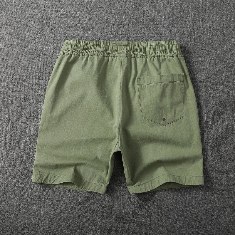 Verão dos homens Novos Shorts Casuais Cor Sólida Shorts de Praia Soltos Moda Street Wear Outdoor Jogger Calças Ginásio Shorts