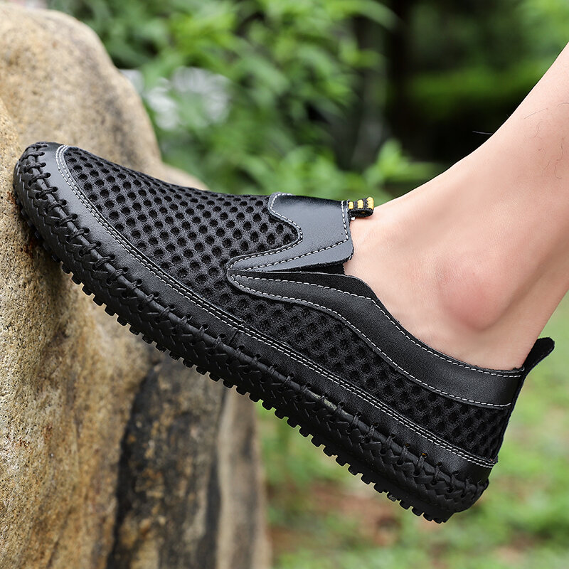 Duży rozmiar 38-48 letnie buty męskie na co dzień Tênis Masculino powierzchnia siatkowa oddychające sneakersy buty trekkingowe darmowa wysyłka