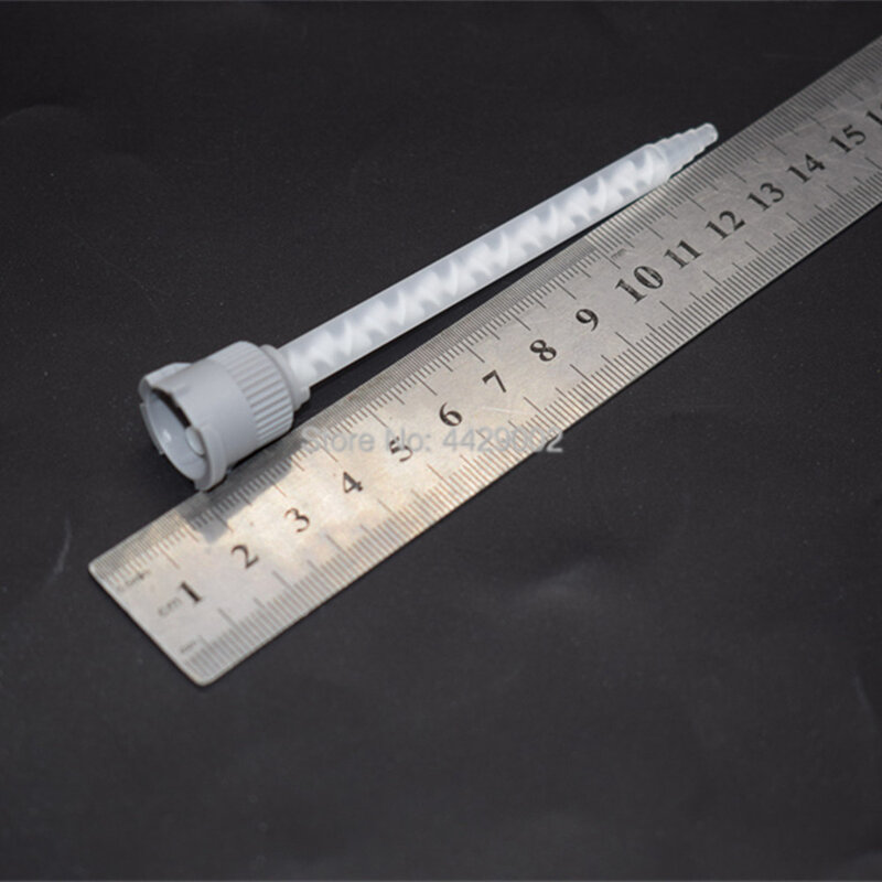 250 pz 1:1 1:2 universale resina epossidica colla ugelli di miscelazione colla AB adesivo epossidico miscelatore statico