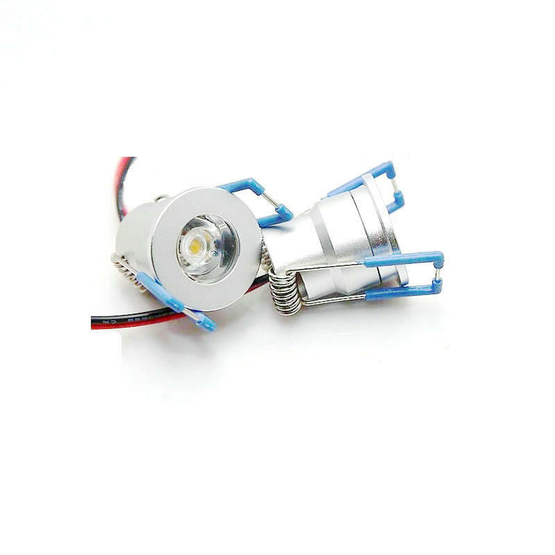Lampu Sorot COB Mini 3W, lampu kabinet lampu langit-langit AC 110V/220V/DC 12V