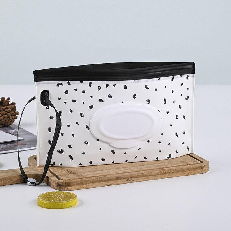 1 개 EVA 아기 물티슈 파우치 물수건 홀더 케이스 클립 커버 스냅-스트랩 재사용 가능 리필 가능 물티슈 가방 야외에서 실용적인 티슈함