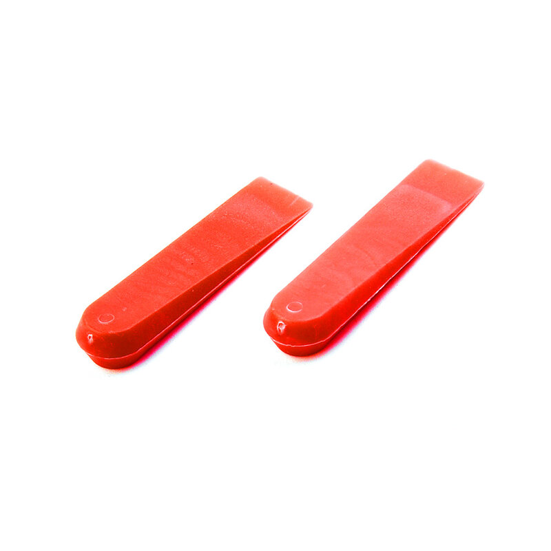 100Pcs PE Tile Spacers Reusable Positioning Clips Wall Flooring Tiling Wedge Tool Spacers Locator Leveler Level System 7X30mm