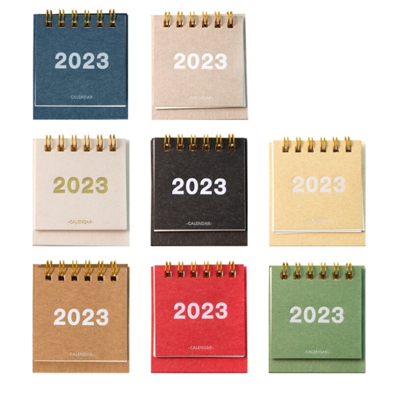 J6PA 2023 Kalender Planer Monatlichen Kalender Büro Schreibtisch Kalender für Monatliche Planung