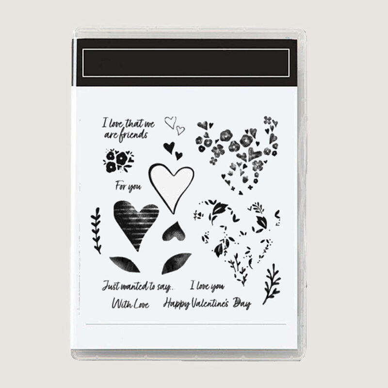 Flores amor e animais bonitos selos e corte de metal conjuntos para diy artesanato fazer cartão scrapbooking decoração nova
