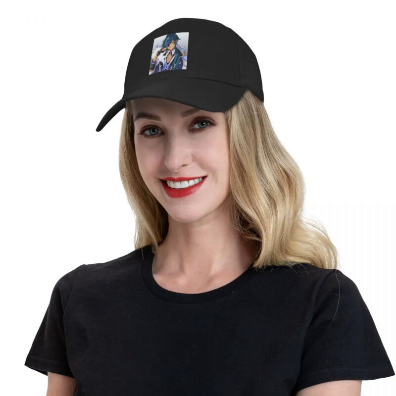 قبعة بيسبول كايا جينشين للرجال والنساء ، قبعة رياضية قابلة للتعديل ، قبعة أب لعبة أنيمي