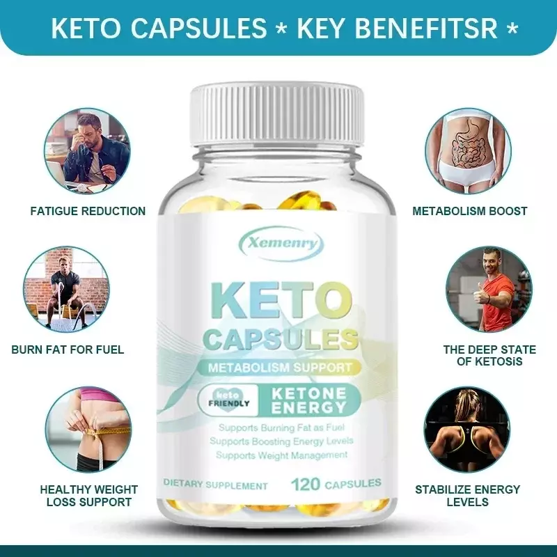 Natuurlijke Premium Ketonsupplementen-Metabolisme, Natuurlijke Gewichtscontrole Capsules