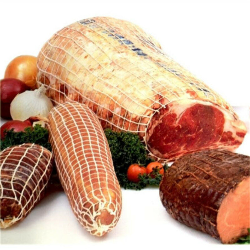 3 Meter Katoenen Vleesnet Ham Worst Rolnet Hotdog Net Slager Strings Worst Verpakkingsgereedschap Keukenvlees Kookgereedschap