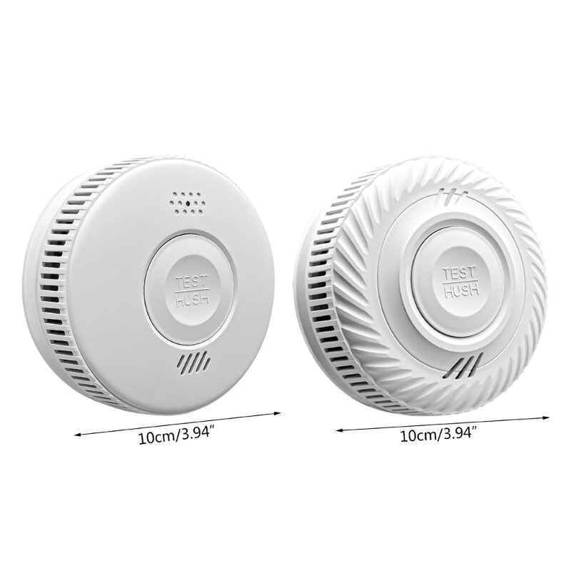 Detectores de alarme de fumaça WiFi de nível industrial Detectores de fumaça WiFi Conexão de 2,4 GHz Instalação simples para