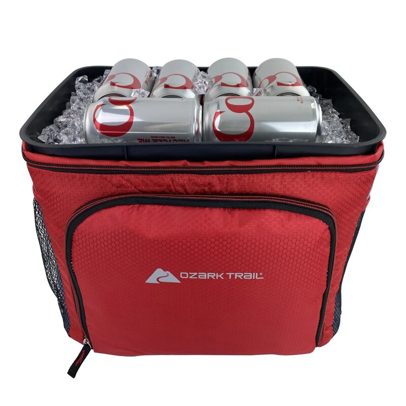 36 Can Soft Sided Cooler, rosso