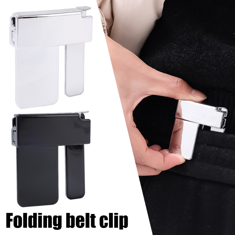Folding cintura psiquiatra clipe multi-função roupas de costura removível calças de brim ajuste fivela elástica cinto clipe de costura fornecimento