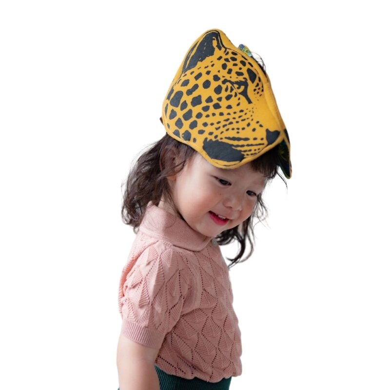 Ikat Rambut Hewan Anak-anak Bergaya Hiasan Kepala Pesta Ikat Rambut Alat Peraga Panggung untuk Anak-anak Fotografi Kostum Pesta