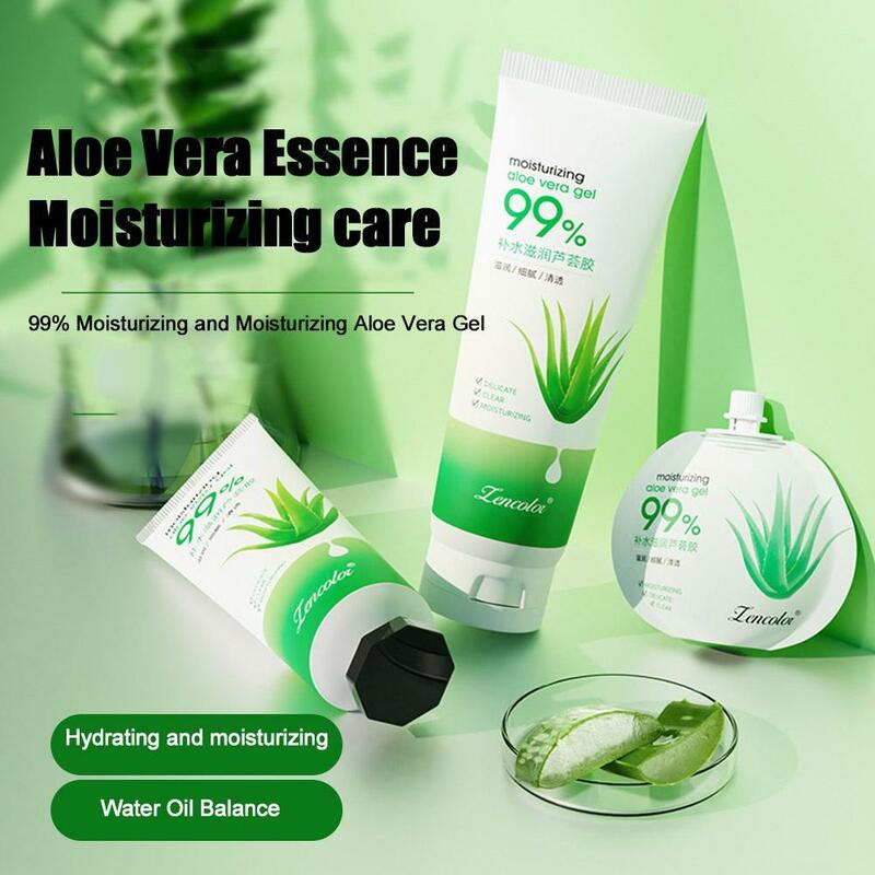 Aloe vera gel hidratante para reparação da pele, gel hidratante de plantas naturais, 30/100g, acne essência refrescante, b8s9, 1pc