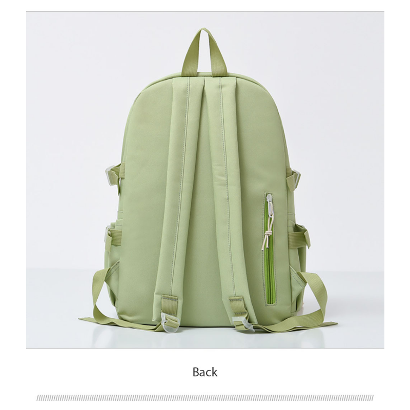 Multifuncional Student Schoolbag Set, Mochila Oxford Feminina, Mochilas de Viagem, Grande Capacidade, 4 Pcs