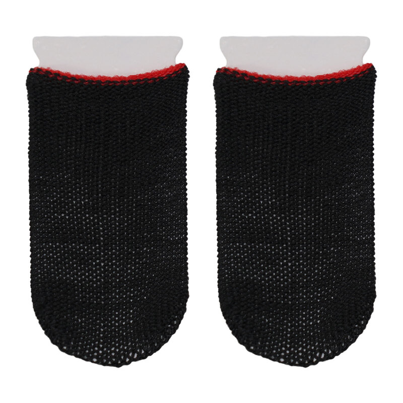 2pcs Carbon Fiber Finger Sleeves For PS4 For PS5 Gaming Accessories PUBG Mobile Games Press Touch Screen Sensitive Fingertips
