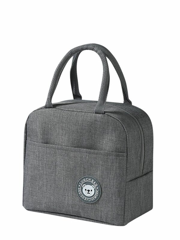 Портативная сумка для ланча, Термоизолированный Ланч-бокс, сумка-тоут, сумка-холодильник, сумка для бенто, контейнер для ланча, сумки для хранения еды, сумка