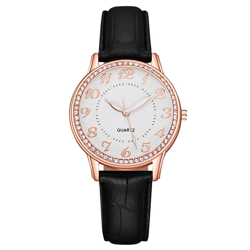 นาฬิกาควอตซ์แฟชั่นสำหรับผู้หญิงนาฬิกาข้อมือนาฬิกาผู้หญิงควอตซ์ที่แม่นยำหรูหราสายนาฬิกาข้อมือผู้หญิง relojes de mujeres