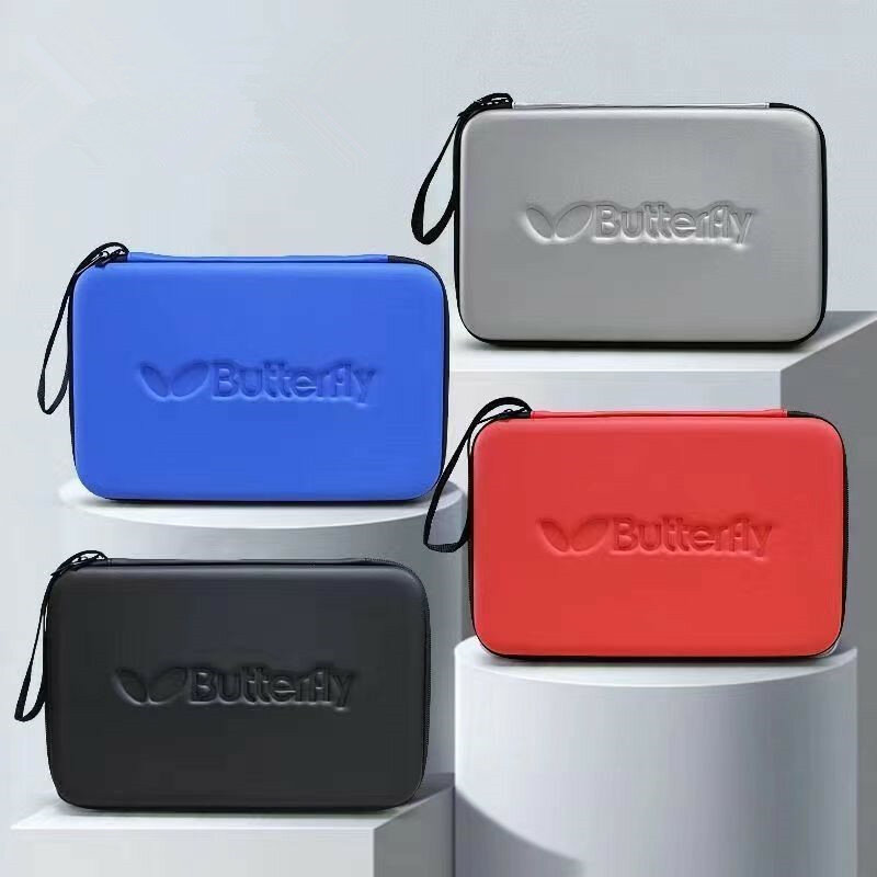 Borsa per racchette da ping pong borsa per racchetta a forma quadrata in EVA di alta qualità borsa per racchetta sportiva portatile rigida