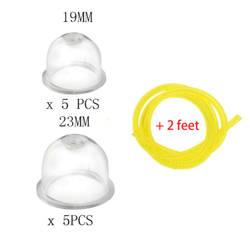 Mower Parts Primer Bulbs Fuel line Parts Small Large Accessories For Ryobi For Victa Fuel Line Small/ Large 5pcs