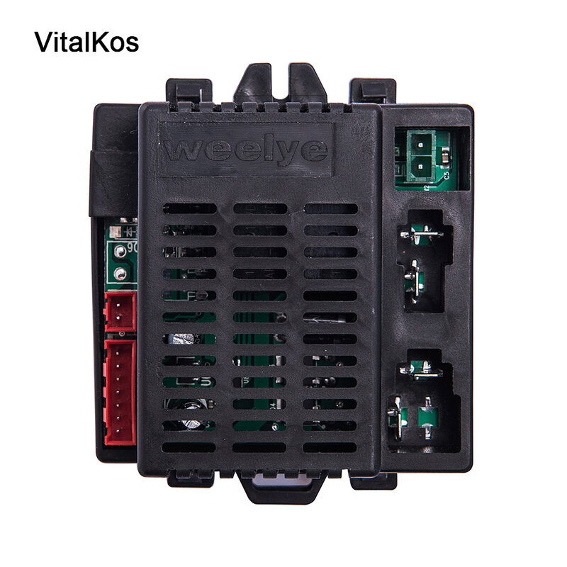 VitalKos Weelye RX77 12V penerima CE/FCC mobil listrik anak-anak 2.4G penerima pemancar Bluetooth (opsional) suku cadang mobil