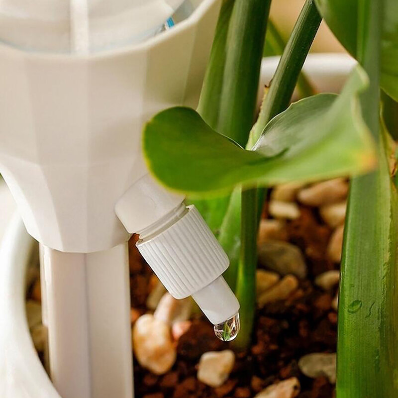 Picos Auto-Rega Ajustáveis, Sistema De Irrigação Por Gotejamento Para Plantas Jardim Interior, Dispositivo De Rega Automática Em Vaso