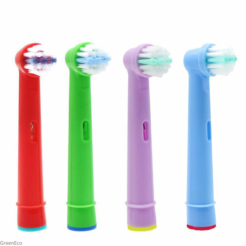 24 Stück Ersatz Kinder Kinder Zahnbürste Köpfe für Oral-B elektrische Zahnbürste fit Advance Power/3D Excel/Triumph/Pro