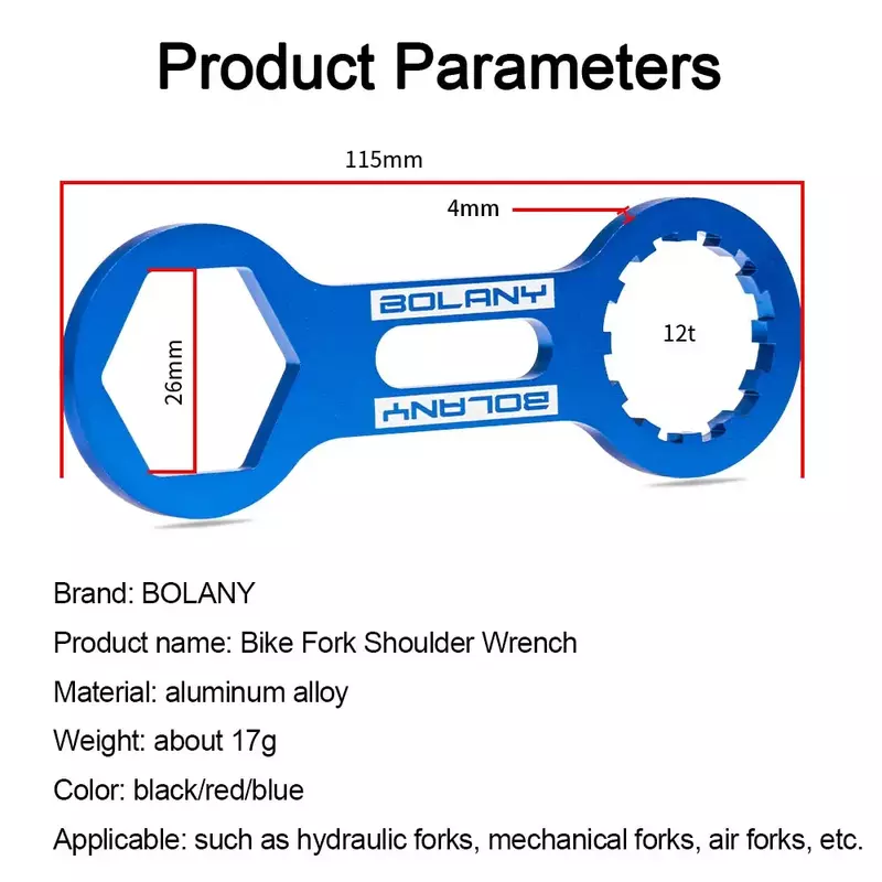Инструменты для ремонта велосипедной вилки Bolany, инструмент для удаления передней вилки велосипеда для гидравлической/механической/воздушной вилки
