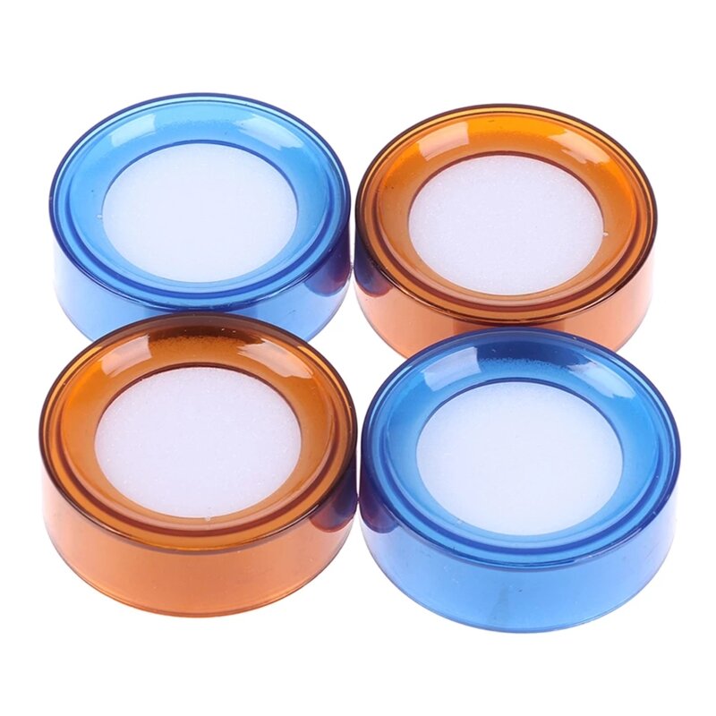 Finger Wet Sponge Cup Finger Moistener for Counting Currency Paper Money Bill Random Color Office Stationery Supplies